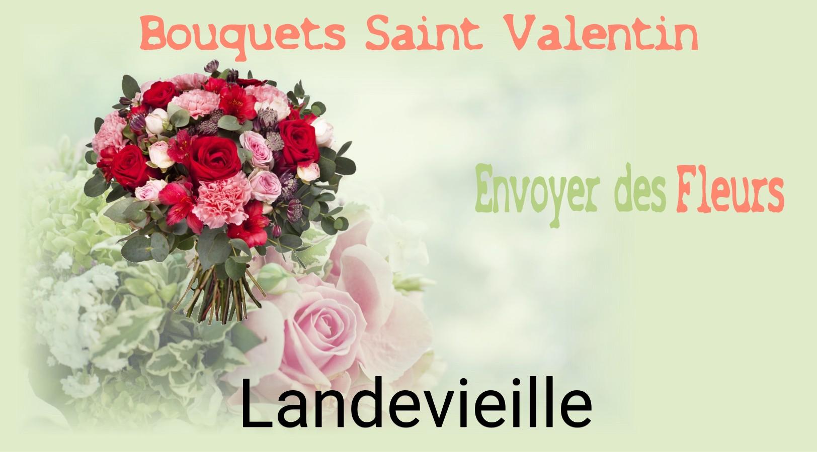 Roses de Saint-Valentin livrées à Landevieille